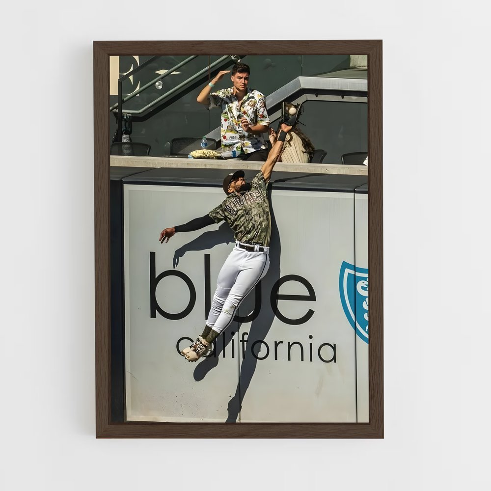 Poster Glissade Épique – affiche Baseball (vue 5)